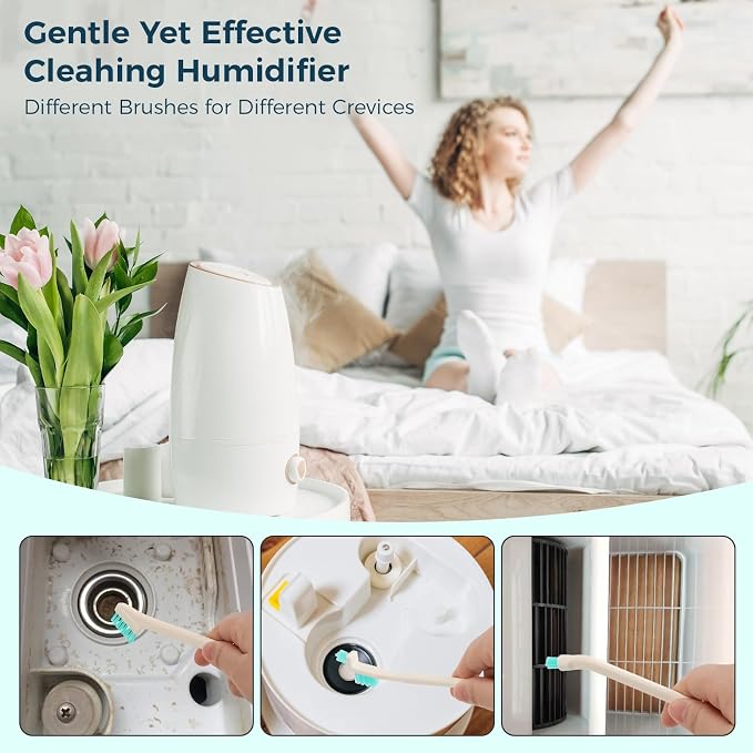 11 Pcs Humidifier Cleaner Brush Set, Crevice Cleaning Brush Small Detail - Image 3