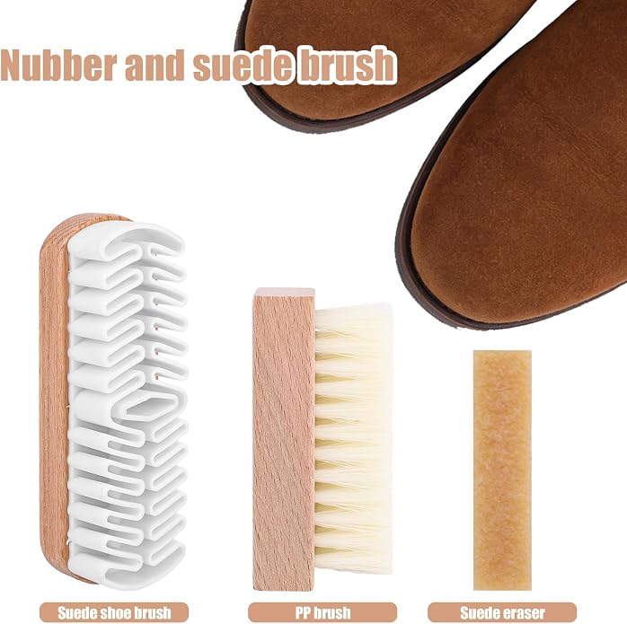 4pcs Suede Shoe Cleaning Kit, 3 Suede Shoe Brushes Cleaner Kit - Image 3