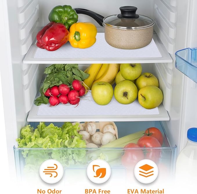 Shelf Liners for Kitchen Cabinets Refrigerator Liners Waterproof & Oil-Proof - Image 5