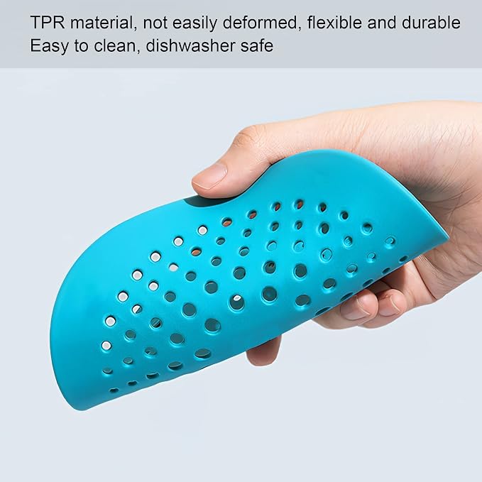 4 Pcs Shower Drain Hair Catcher Bathtub Stopper Home Drain Protectors Drain - Image 8