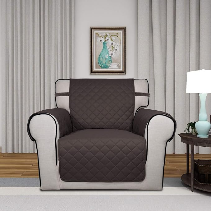 PureFit Reversible Quilted Sofa Cover, Water Resistant Slipcover Furniture - Image 2