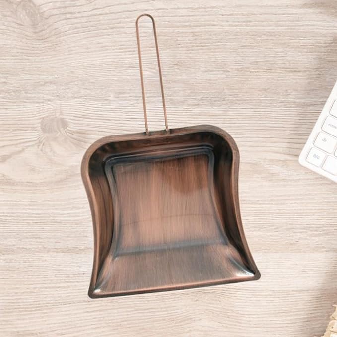 Handheld Copper Garbage Dustpan Multipurpose Sturdy Portable Table Cleaning - Image 5