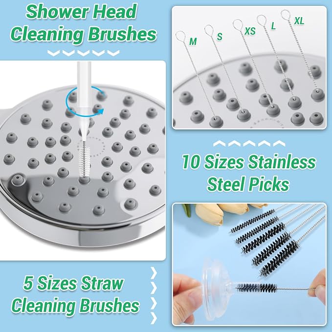 50-in-1 Shower Head Cleaner Kit - Image 7