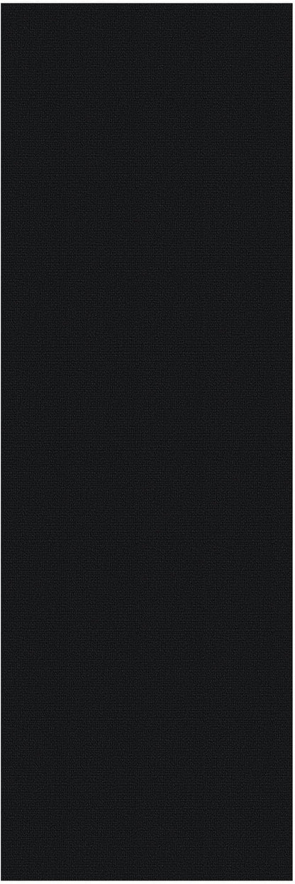 EARTHALL Washable Runner Rug 2x8 Ft Non Slip Runners for Hallways Cotton Rubber Backed Kitchen Runner Braided Indoor Floor Carpet Runners for Entryway, Hallway, Kitchen, Bedroom, Black