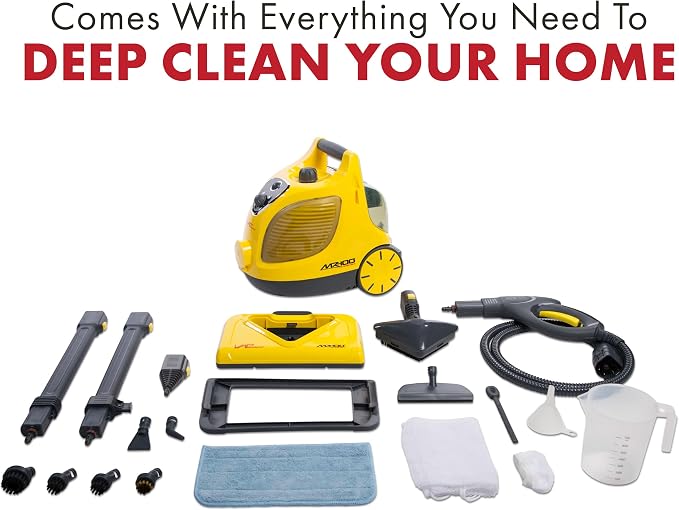 Vapamore MR-100 Primo Steam Cleaner, 20 Extensions/Attachments including the - Image 3