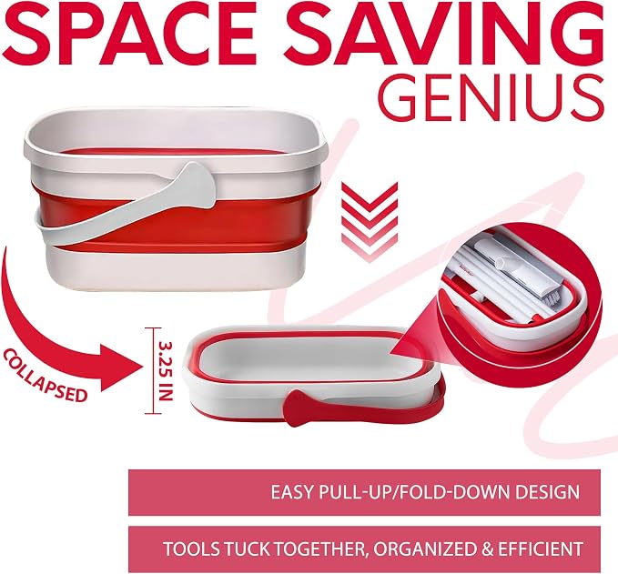 Collapsible Mop and Bucket Set - Image 3