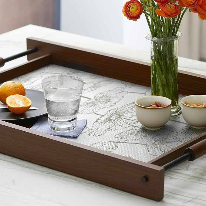 Shelf Liner for Kitchen Cabinets Non Adhesive Kitchen Drawer Liner, Non-Slip - Image 5