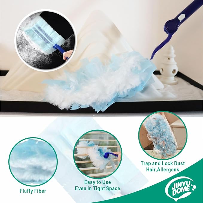 Disposable Duster Refills Heavy Duty Dusters Refills, S wiffer Cleaning Dusters - Image 4