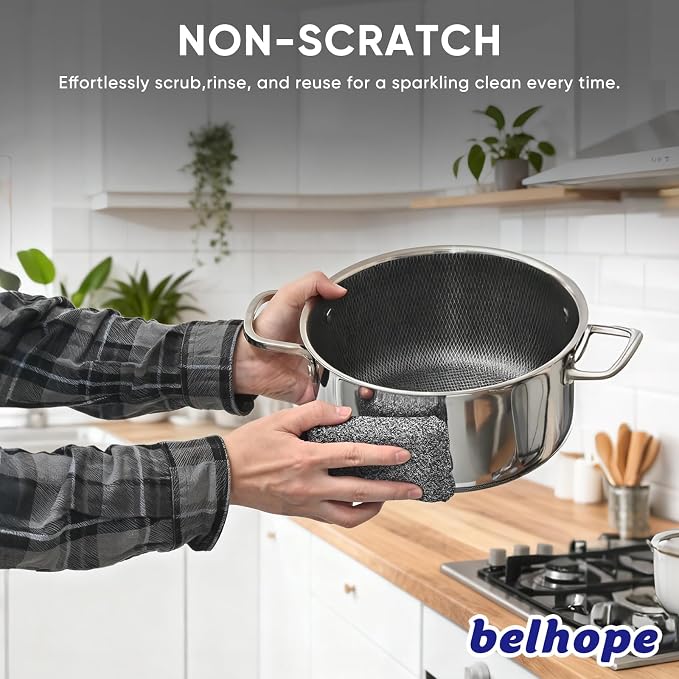 Belhope Heavy Duty Kitchen Sponges - Image 3