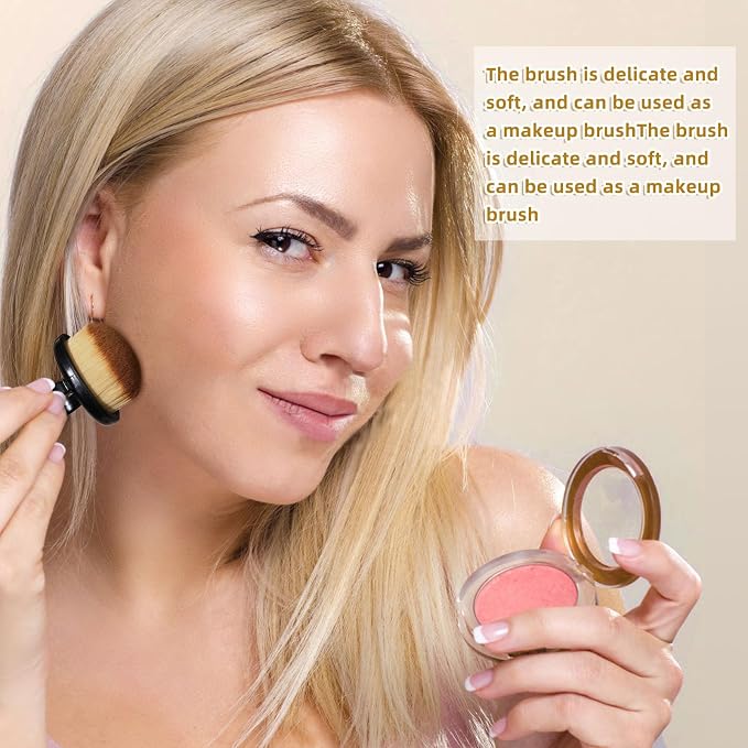 4Packs Nail Dust Cleaning Brush Ring, Soft Brushes - Image 6