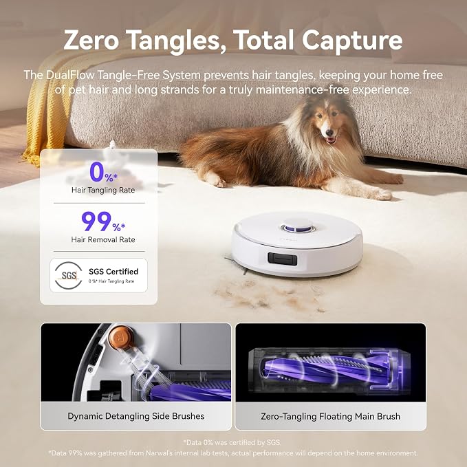 NARWAL Freo X10 Pro Robot Vacuum and Mop Combo, 000Pa Suction, DualFlow - Image 7
