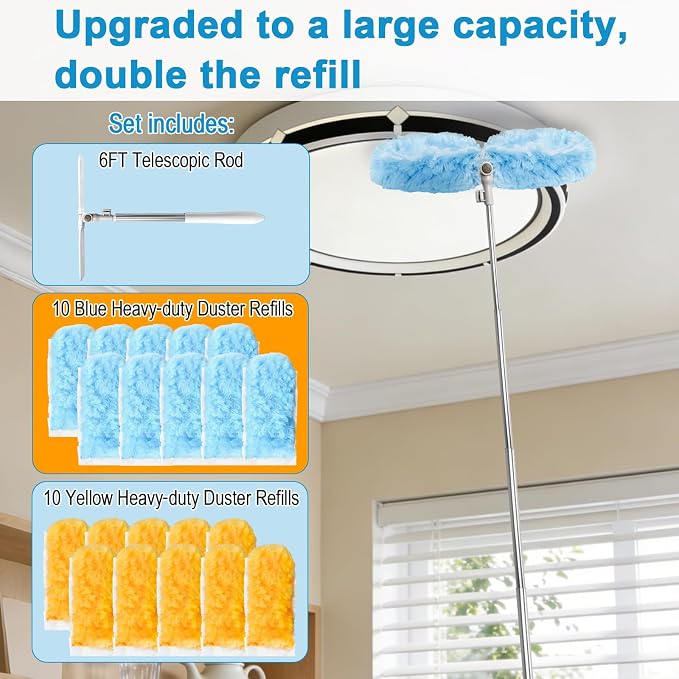 6 ft Extendable Duster Handle - Image 3