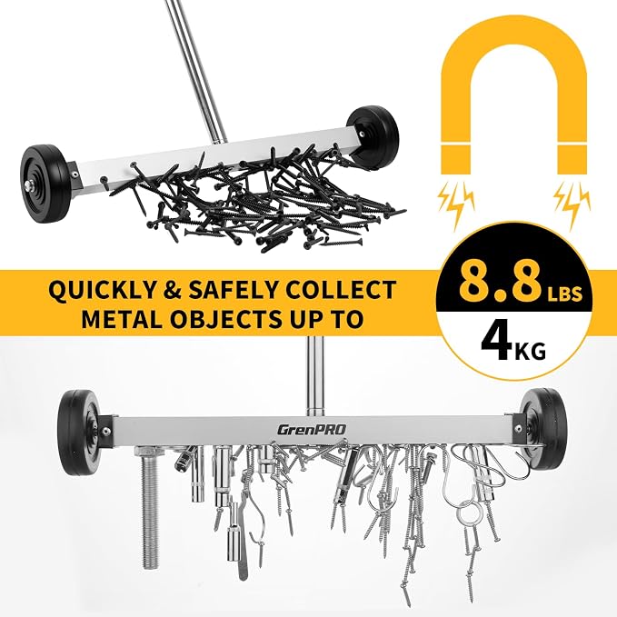 17" Rolling Magnetic Sweeper - Image 3