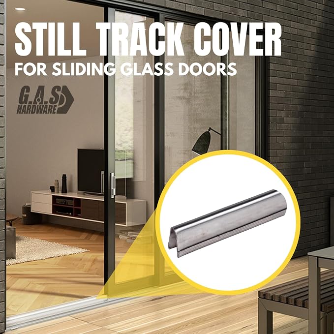 Sliding Door Repair Track Cover Repair Worn Damaged Sliding Glass Door Repair - Image 6
