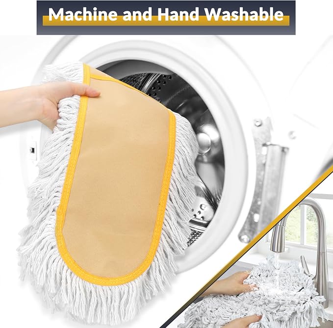 36" Commercial Dust Large Mops for Floor Cleaning, Heavy Duty Industrial Dry - Image 6