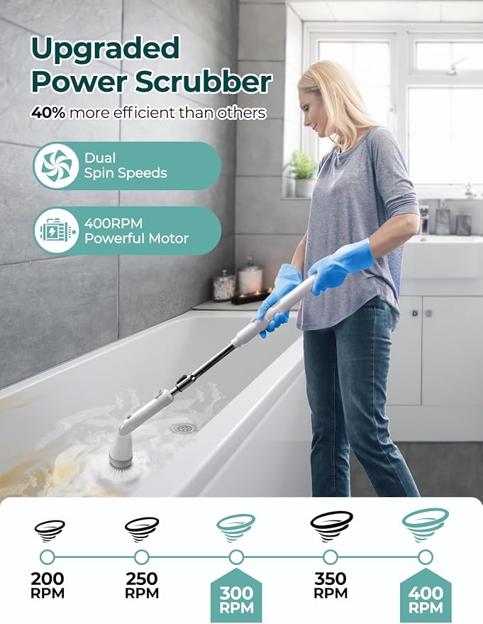 Sweepulire Electric Spin Scrubber - Image 3