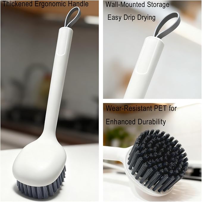 2-Piece Set Handheld Dish Brush - Image 3