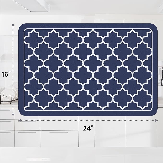 WISELIFE Dish Drying Mat Super Absorbent Drying Mat Large Dish Drying Mats - Image 2