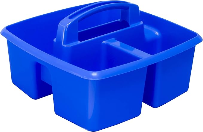 Storex 3-Compartment Small Caddy – Multipurpose Classroom Organizer - Image 3