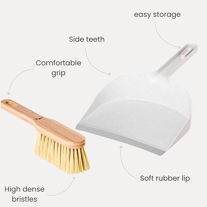 Vigar Zeroline Mini Bamboo Broom - Image 3