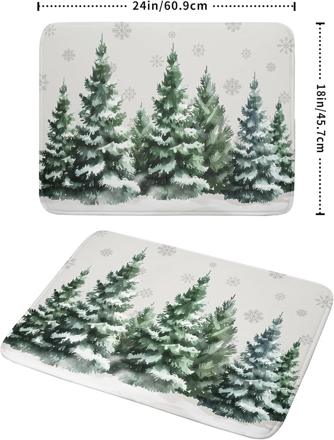 Christmas Pine Tree Dish Drying Mat - Image 2