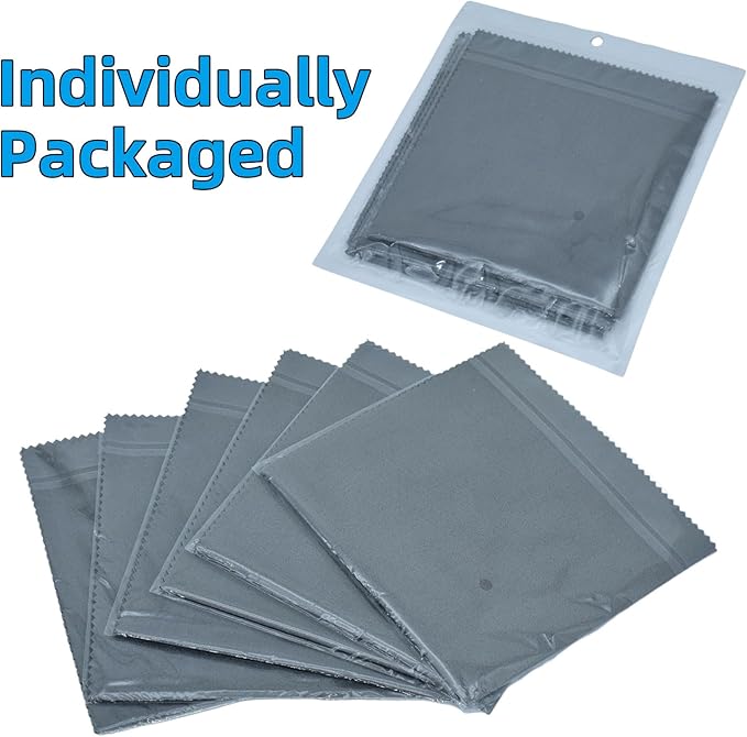 6 Pack Microfiber Gun Cleaning Cloth, Reusable Microsuede Cleaning/Polishing - Image 5
