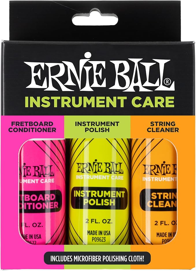 Ernie Ball Guitar Polish, Fretboard Conditioner, and String Cleaner by ErnieBall