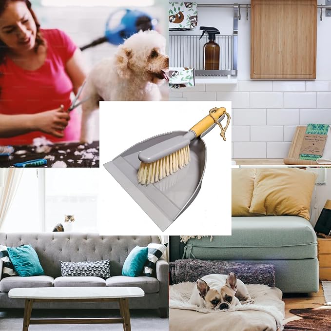 Dustpan and Brush Set -Small Broom Dustpan Set, Hand Broom and Dust Pan - Image 7