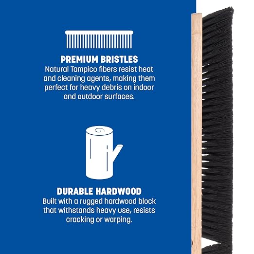 SPARTA Flo-Pac Tampico Floor Sweep, Floor Brush - Image 4