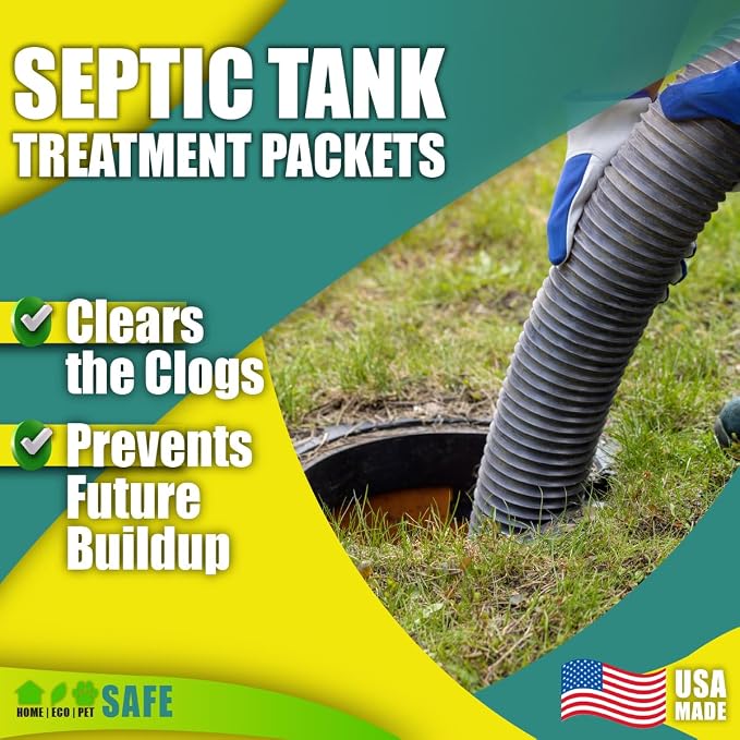 Green Pig 56 Live Septic Tank Treatment 5-Year Supply Ultimate Solution in - Image 6