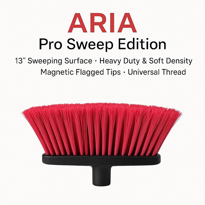 Aria Red Pro Sweep Edition – 13” Wide Sweeping Surface – Heavy-Duty Magnetic - Image 2