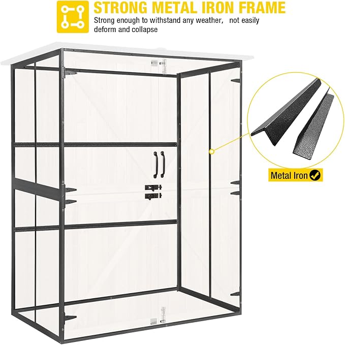 Aivituvin Outdoor Storage Shed Upgraded - Image 2