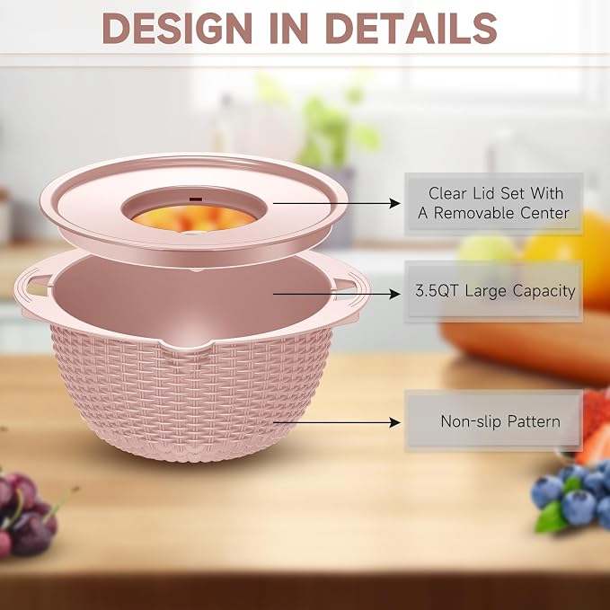 4-1 Colander with Bowl Set - Image 7
