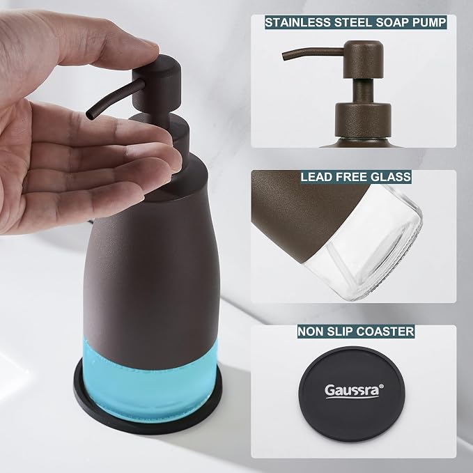Gaussra Bronze Soap Dispenser - Image 4