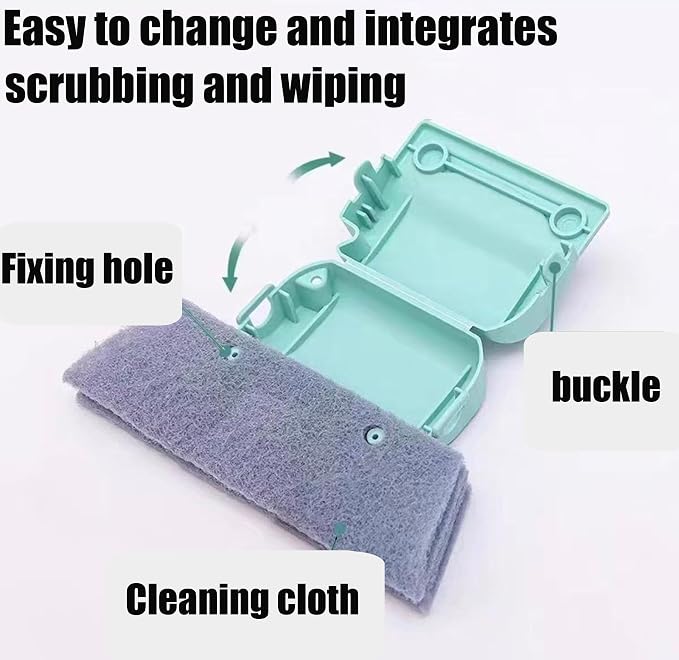 Magic Window Track Cleaner, 2026 New Sliding Door Track Cleaner Window Groove - Image 6