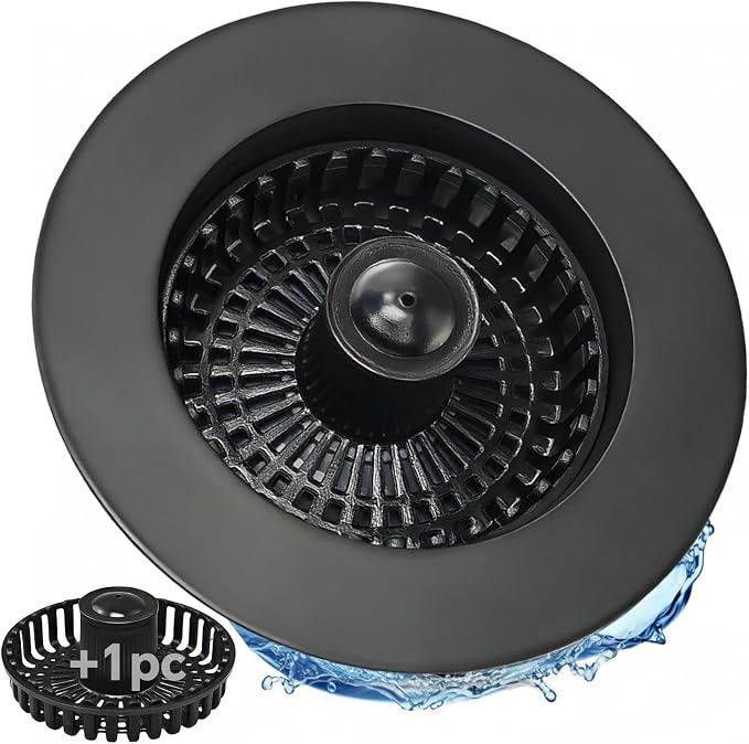 Kitchen Sink Stopper, 3 in 1 Pop Up Kitchen Sink Drain Strainer, by BLAZEAVIAN