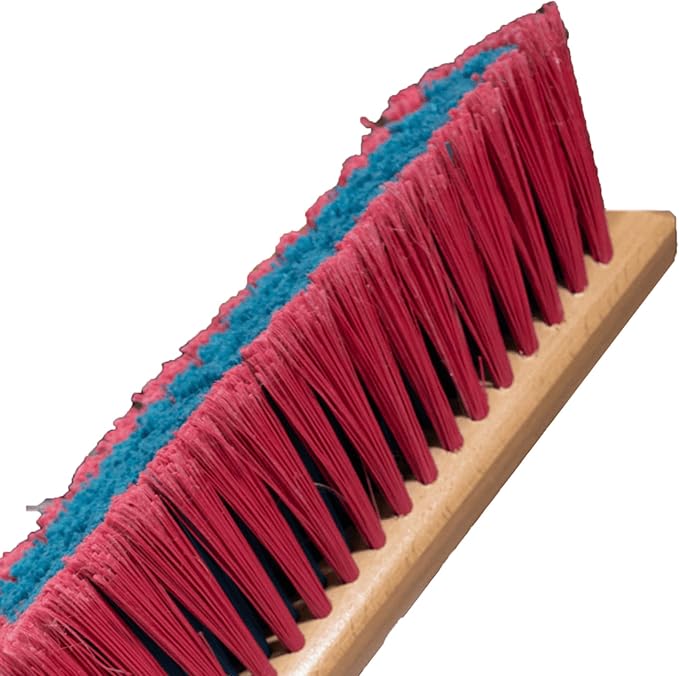 8 Inch USA Bench Broom, Counter Brush, Chemical Resistance Bristles, Two Coats - Image 4