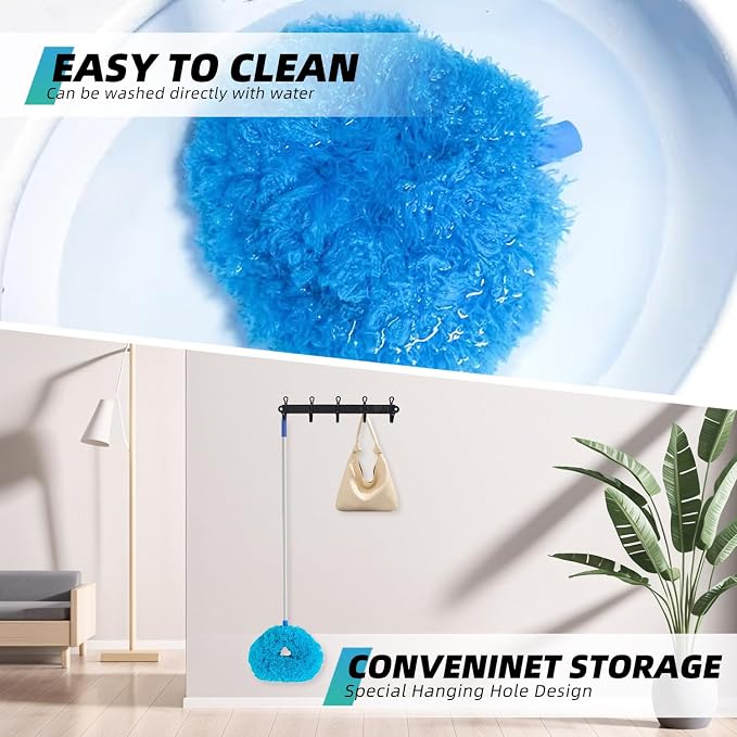 DRQ Ceiling Fan Cleaner Duster, Reusable Microfiber Duster - Image 5