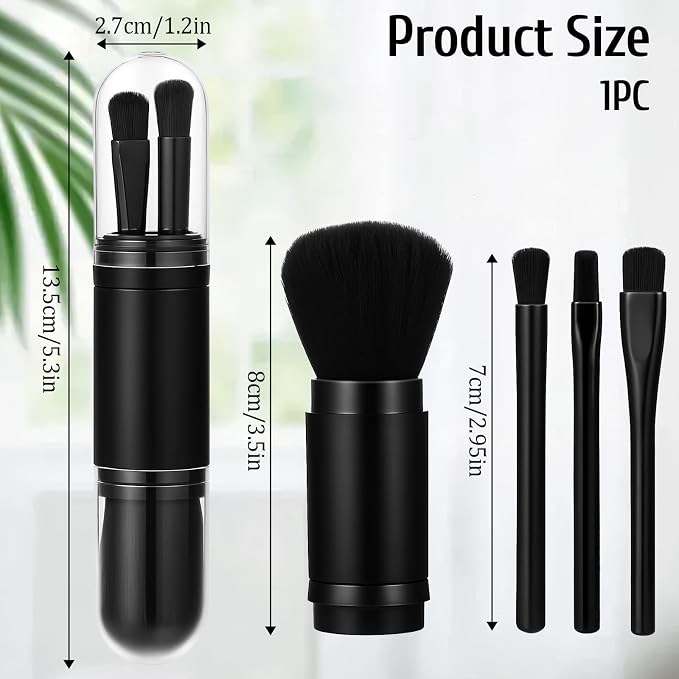 4 Pack Exquisite Duster Brush Kit, Mini Keyboard Cleaning Brushes Kit Model - Image 4