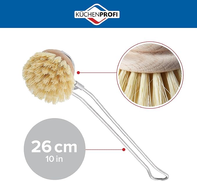 Küchenprofi Classic Dishwashing Brush, Stainless Steel, K1109432800 - Image 2
