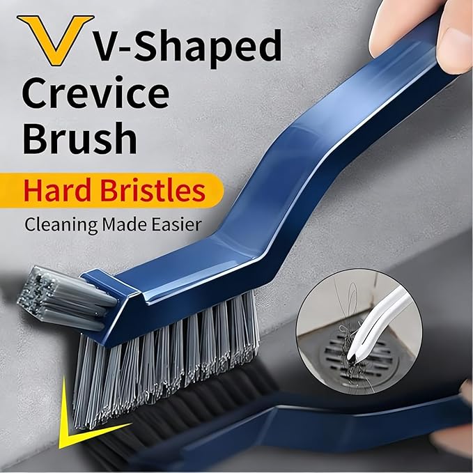 Cleaning Brush Set for Household Use, Scrub Brush, Bathroom Cleaning Brushes - Image 2
