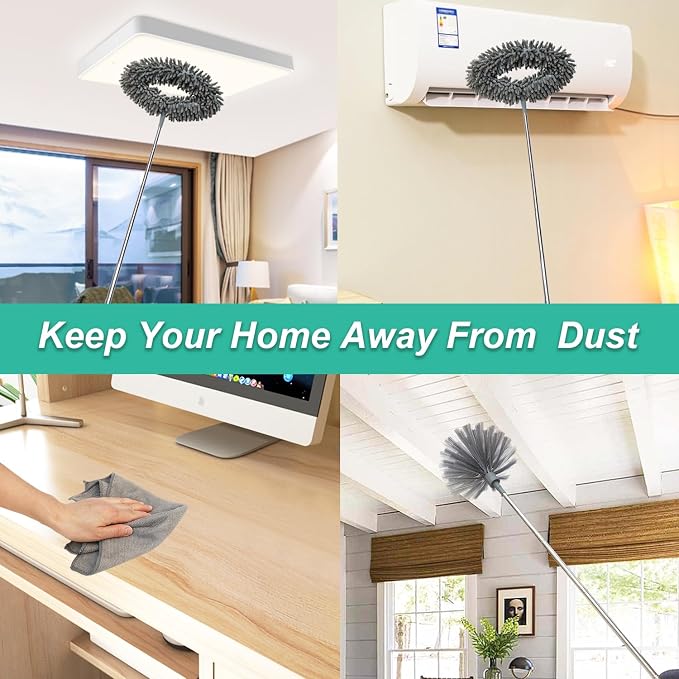 Ceiling Fan Cleaner Duster, Cobweb Duster - Image 7