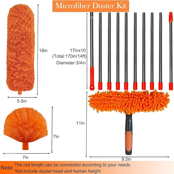 20+ Feet High Reach Dusting Kit - Image 2