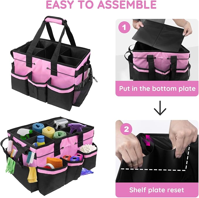 ZKOO Large Cleaning Caddy Bag - Image 5