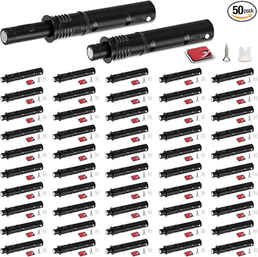 Lounsweer 50 Pack Magnetic Push Latches by Lounsweer