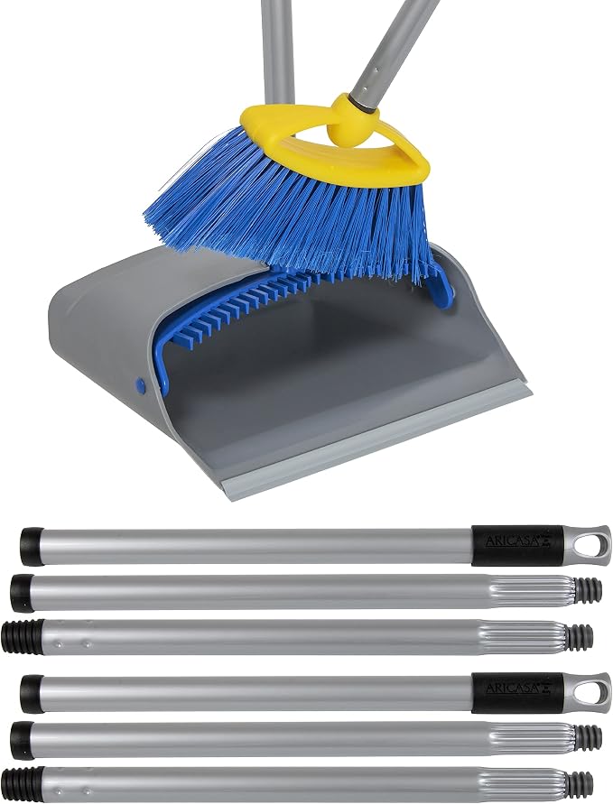 Broom with Dustpan Combo Set by ARICASA