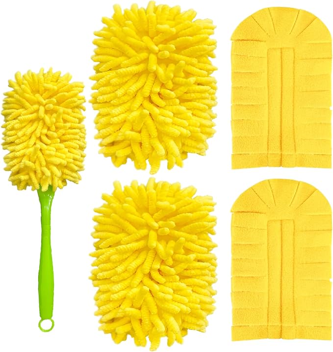 4Pack Reusable Duster Compatible by Cleanwithoutthehassle