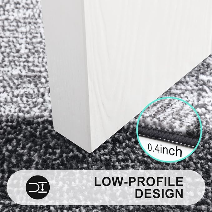 Kitinjoy Indoor Outdoor Door Mat, 59x24 Non-Slip Absorbent Dirt Trapper - Image 4