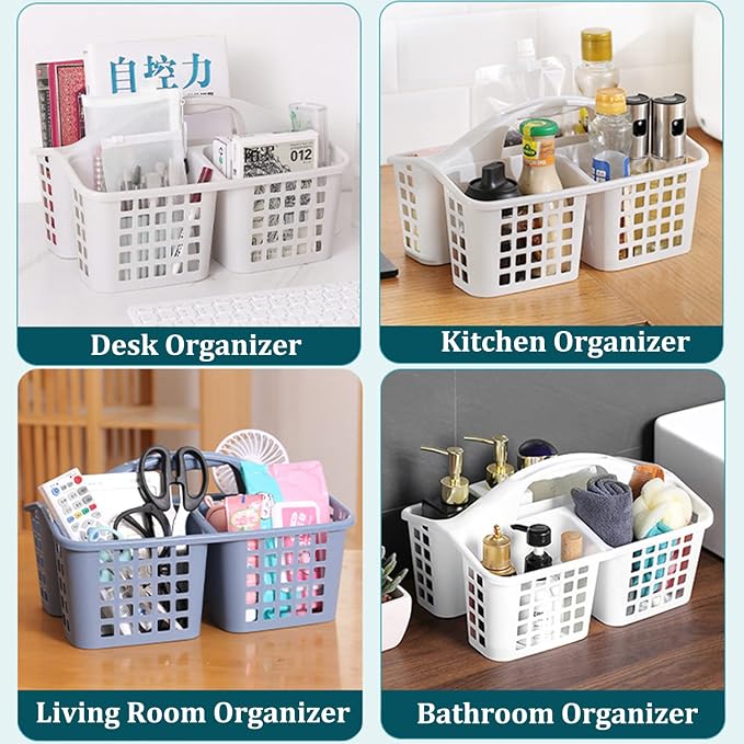 Haundry Plastic Shower Caddy Basket - Image 8