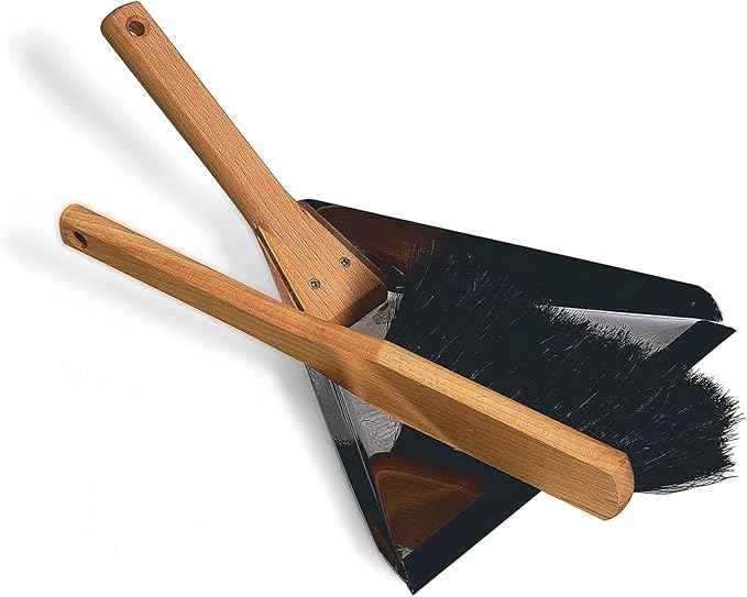 REDECKER Heavy Duty Stainless Steel Delta Dust Pan, Large Dustpan - Image 2
